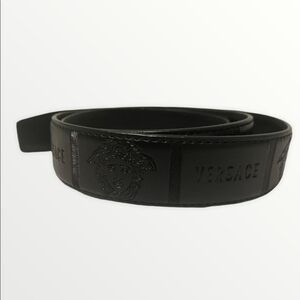 versace vinted belt without buckle